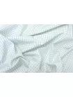 Рубашечный хлопок ALBINI Бело-сине-зелёный в клетку FRM H6\1 B30 13022670