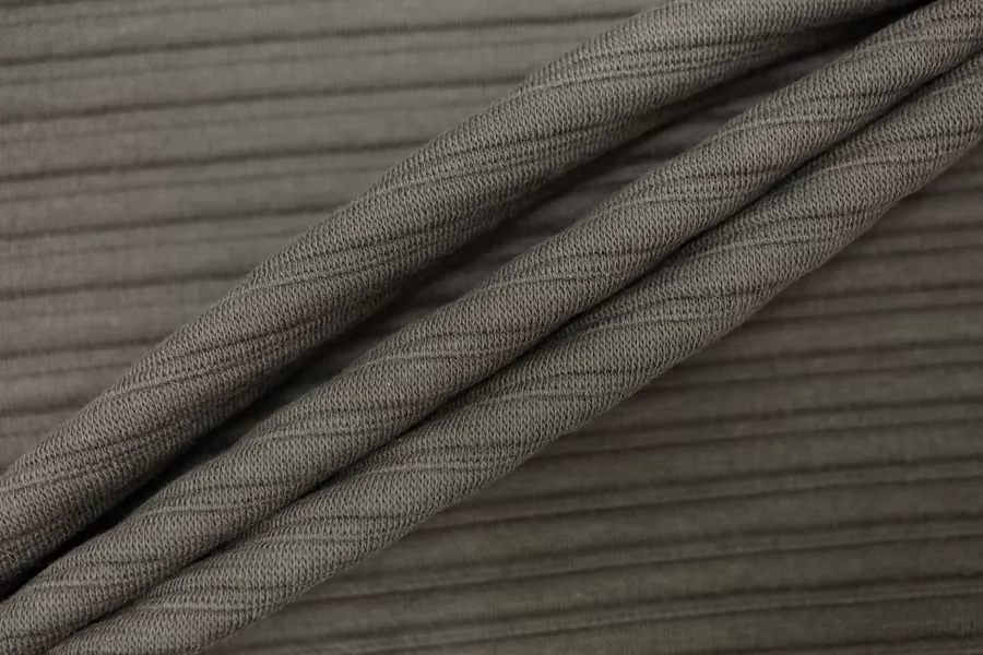 Трикотаж хлопковый объёмный Серый FRM H41\2 X00 13022674