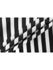 Рубашечный хлопок мерсеризованный Чёрно-белая полоска FRM H5 A50 13022689