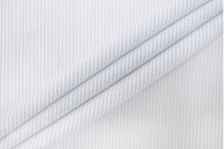 Рубашечный хлопок в полоску  Бело-голубой FRM H5 A40 13022696