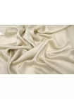 Купра атласная стрейч плательная Светло-бежевая H22/1 J11 14012611