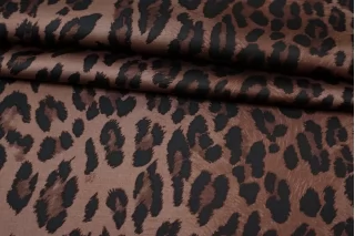 Атлас вискозный плательно-блузочный Леопард H003 U77 14012613