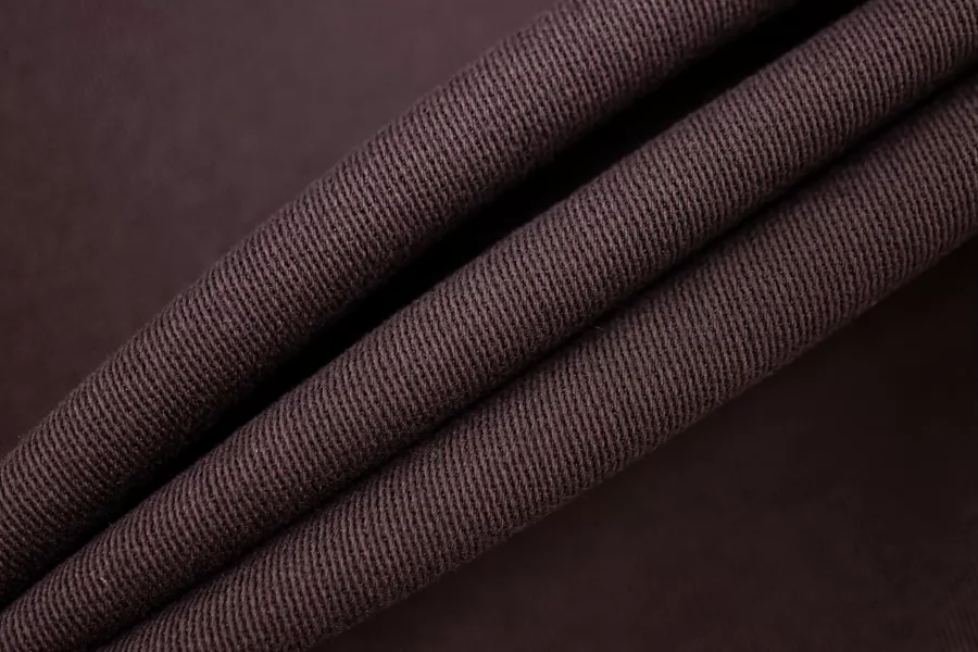 Хлопок-стрейч костюмный "под футер" Приглушённо-сливовый H10/7 Е55 14012640