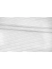 Рубашечный хлопок жаккардовый Белый в чёрную полоску FRM H5 A50 14022602