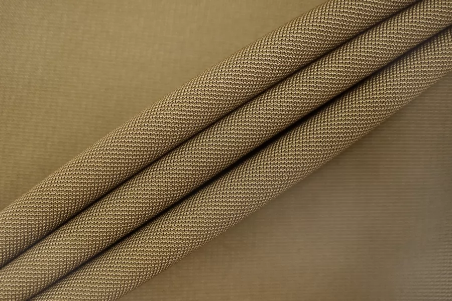 Джерси вискозный холодный Приглушённый горчично-бежевый H47/1 X10 14022605