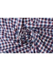 Рубашечный хлопок TOMMY HILFIGER Красно-бело-синяя клетка FRM H003 FF22 14022612
