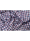 Рубашечный хлопок TOMMY HILFIGER Красно-бело-синяя клетка FRM H003 FF22 14022612