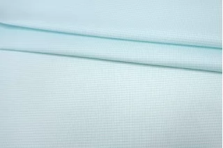 Хлопок плательно-рубашечный Бело-голубая пепита FRM Н9/7 B20 14022616