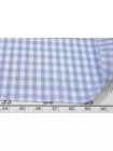 Подкладочная вискоза в клетку Бело-голубая FRM H50/8 U40 14022642