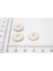 Пуговица костюмно-плательная пластик 15 мм Молочная (N-3) 16112516