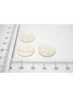 Пуговица костюмно-плательная пластик 18 мм Молочная  (N-3) 16112521