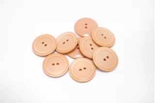 Пуговица костюмно-плательная пластик 22 мм пудровая (P-3) 16112528