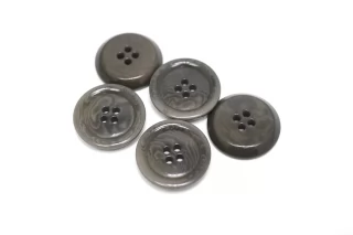 Пуговица пластиковая 22 мм Серая (P-3) 16112536