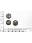 Пуговица  пластиковая  15 мм Серая (P-3) 16112542