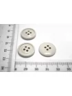 Пуговица  пластиковая  18 мм Белая  (P-3)16112544