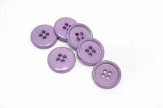 Пуговица пластиковая 18 мм Сиреневая (P-3) 16112547