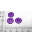 Пуговица  пластиковая  12 мм Фиолетовая (P-3) 16112549