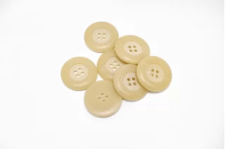 Пуговица пластик 25 мм Бежевая (P-3) 17112551