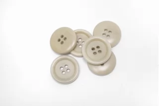 Пуговица  пластик  20 мм Бежево-серая (P-3)  17112555