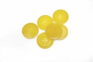 Пуговица пластик 22 мм Желтая (P-3) 17112560