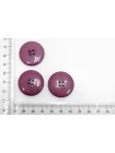 Пуговица  пластик  28 мм Фиолетовая (P-3) 17112571
