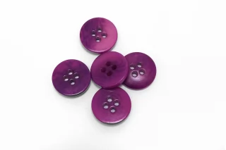 Пуговица пластик 18 мм Фуксия (P-3) 17112575