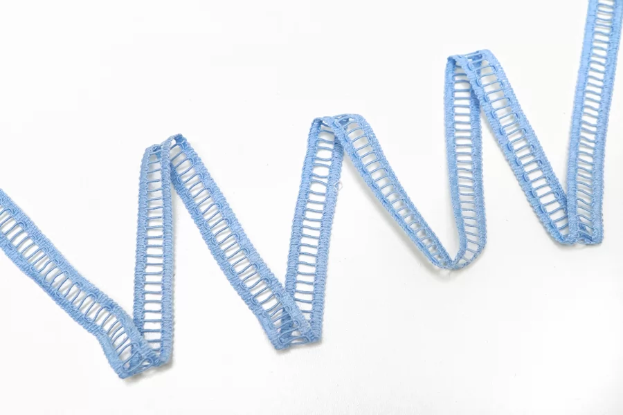 Тесьма декоративная голубая 1,5 см ST2 25022638