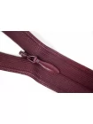 Молния потайная UZ Тёмно-винная 55 см L27 15022604
