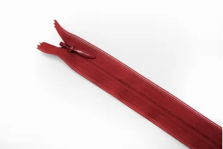 Молния потайная YKK Красно-вишнёвая 44 см B11 15022622