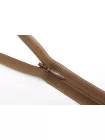 Молния потайная YKK Коричневая 60 см E18 15022625