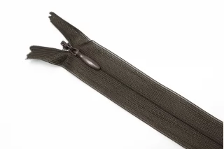 Молния потайная UZ Тёмная серо-коричневая 60 см 15022633