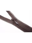 Молния потайная YKK Тёмно-коричневая 60 см 15022635
