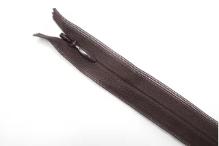 Молния потайная YKK Тёмно-коричневая 60 см 15022635
