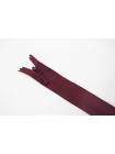 Молния потайная YKK Винная 44 см C17 27012617