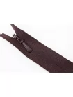 Молния потайная YKK Тёмно-коричневая 39 см G02 27012627