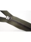 Молния металлическая двухзамковая разъёмная Тёмный хаки 65 см L8 27012634