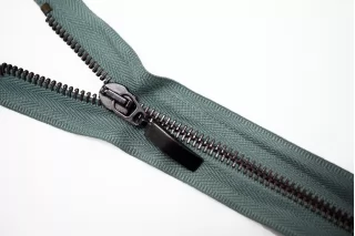 Молния металлическая MRS двухзамковая разъёмная Зелёная 69 см G24 27012643