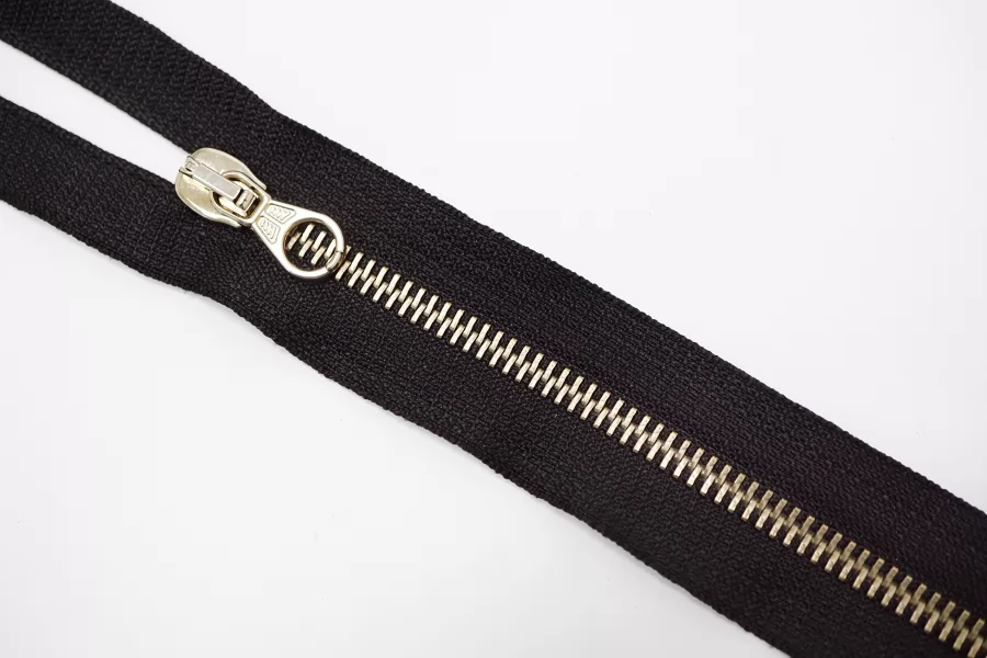 Молния металлическая RY двухзамковая разъёмная Чёрная 57 см D17 27012646