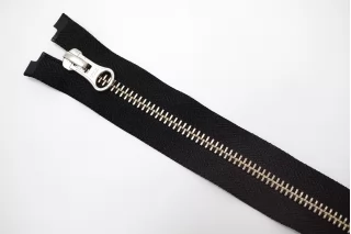 Молния металлическая YKK двухзамковая разъёмная Чёрная 90 см L21 27012652