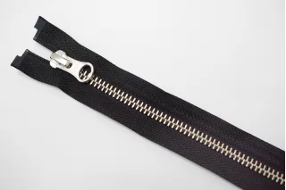 Молния металлическая YKK двухзамковая разъёмная Чёрная 78 см L18 27012653