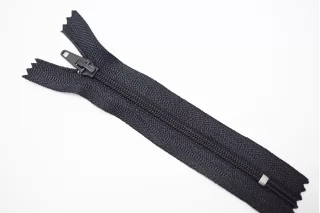 Молния брючная спиральная неразъёмная Чёрная 10 см G25 27012656