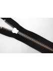 Молния металлическая YKK двухзамковая разъёмная Чёрная 75 см L23 27012660