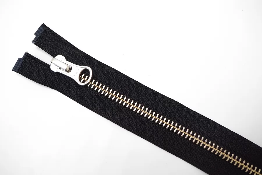 Молния металлическая YKK однозамковая разъёмная Чёрная 77 см L22 27012661