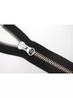 Молния металлическая YKK двухзамковая неразъёмная Чёрная 106 см L13 27012662