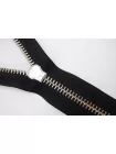 Молния металлическая YKK двухзамковая неразъёмная Чёрная 106 см L13 27012662