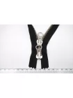 Молния металлическая YKK двухзамковая неразъёмная Чёрная 106 см L13 27012662