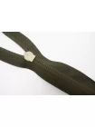 Молния спиральная ZIP разъёмная двухзамковая Зелёный хаки 60 см L24 27012663