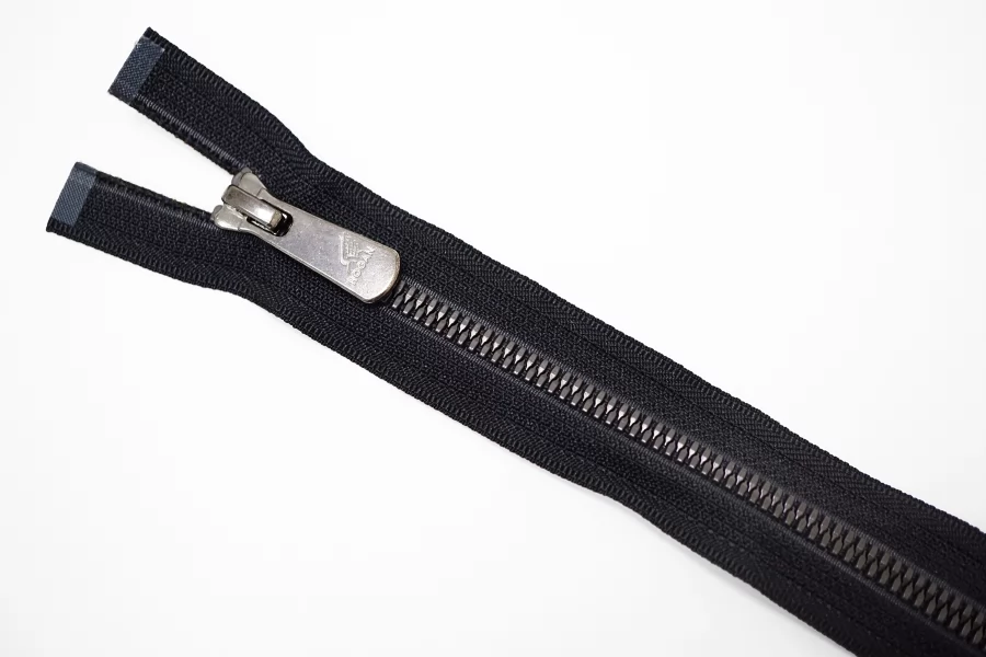 Молния пластиковая YKK Hogan Vislon тракторная разъёмная двухзамковая Чёрная 89 см L34 27012664