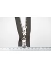 Молния металлическая YKK двухзамковая разъёмная Серая 67 см M3 27012667