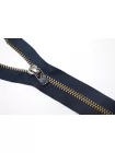 Молния металлическая YKK двухзамковая разъёмная Тёмно-синяя 71 см M4 27012668